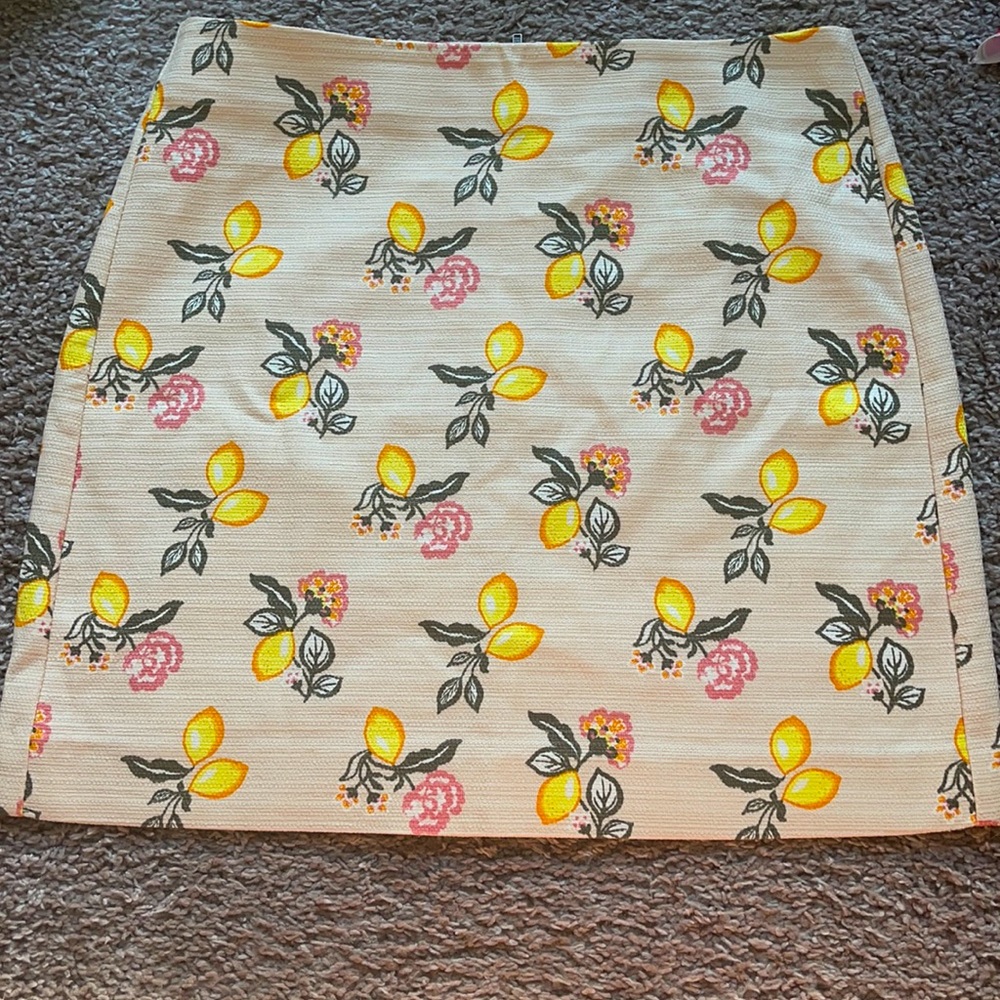 Loft Outlet Lemon Skirt